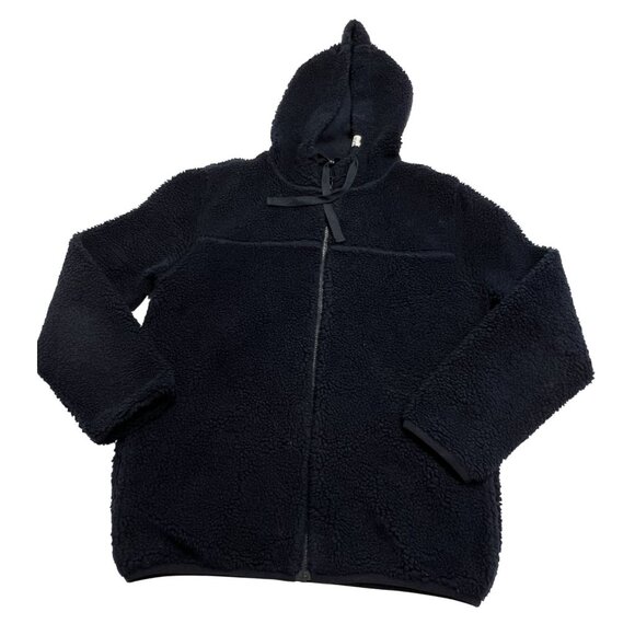 APC Rohan Fleece Zip Up Hoodie in Blue - Picture 1 of 6